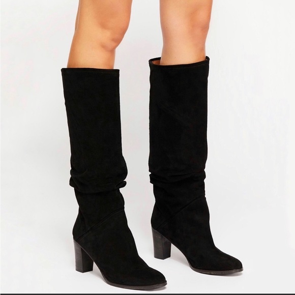 Free People Shoes - Free People Tennison Slouchy Tall Suede Boots